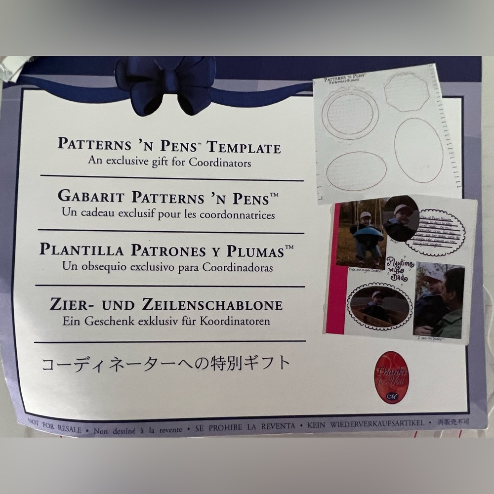 Creative Memories Journaling Templates